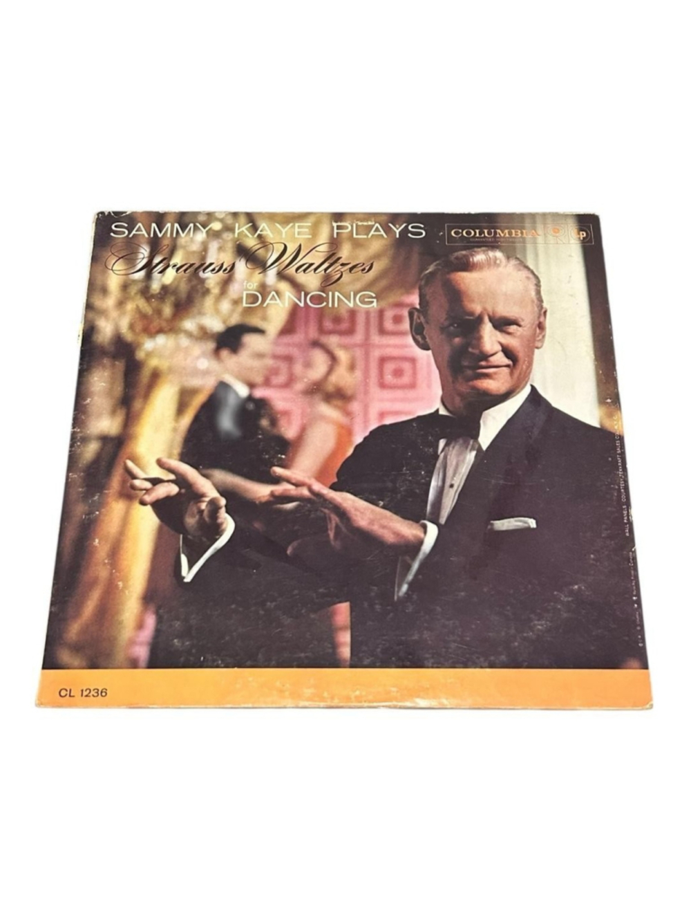 Vintage Sammy Kaye Vinyl LP Strauss Waltzes For Dancing Columbia Black Canada